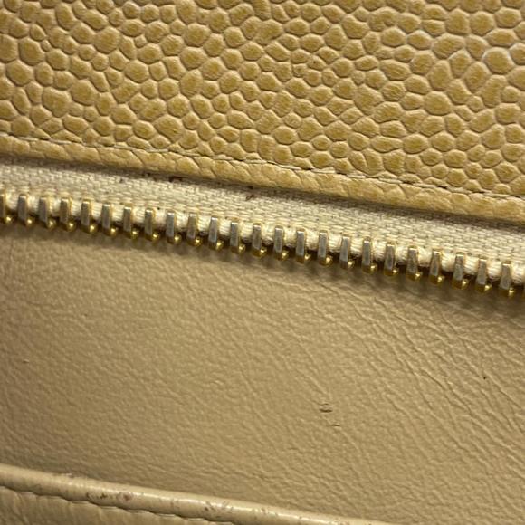 Chanel Tote Bag, Reproduction Tote, Caviar Skin, Beige, Women's - Picture 12 of 13